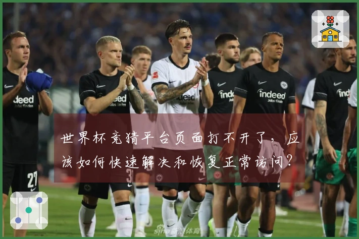 世界杯竞猜平台页面打不开了，应该如何快速解决和恢复正常访问？