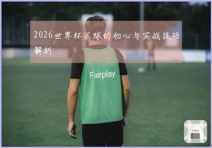 2026世界杯买球的初心与实战技巧解析