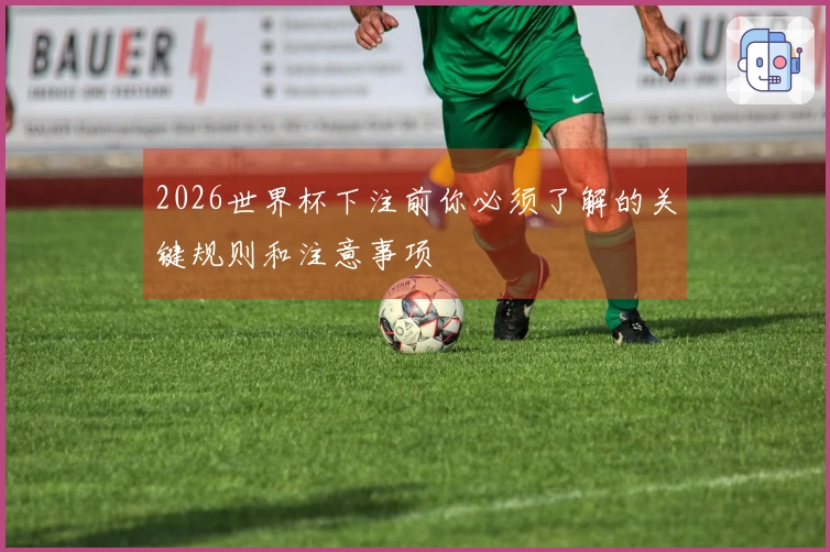 2026世界杯下注前你必须了解的关键规则和注意事项